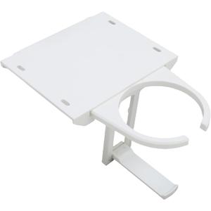 Under Desk Cup Holder, Retractable Drink Holder, Foldable Space-Saving Design for Office, Home, Vehicle