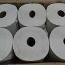 Tork Hand Towel Roll Natural White H80, Universal, 100% Recycled Fiber, 6 Rolls x 800 ft, 8031400, 6 Count (Pack of 1)