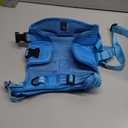 Dog Harness for Large Dogs Heavy Duty, No Pull Tactical Dog Harness with Molle System, Easy On and Off Service Dog Vest, Breathable Padded, Adjustable Reflective Pet Vest for Walking Hiking Training (L(Neck:18-24",Chest:25-36"),45-80 lbs, Blue)