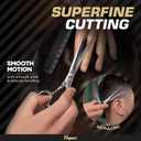 Fagaci Professional Hair Scissors 6" - Extremely Sharp Blades, Fine Cutting Shears Set for Men and Women, Barber Scissors Kit