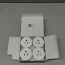 Martin Jerry Mini Smart Plug Compatible with Alexa and Google Home, Smart Home Devices, No Hub Required, Easy Installation and App Control as Smart Switch Timing (Round) (4Pack)