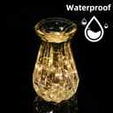 Mandiq 12 Pack Fairy Lights Battery Operated, String Lights 10ft 30 LEDs, Flashing and Constant Light Mode, Warm White