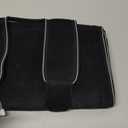 Plus Size Thigh Compression Wrap for Lymphedema & Swelling Relief, Adjustable Thigh Sleeve for Circulation & Muscle Recovery, Support for Men and Women, Black (Short, 2XL)