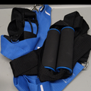 1 Pc of Active Sports Dual Strap Suspension Body Trainer - Blue, Full Body Workouts