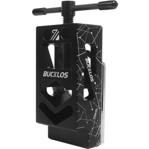 BUCKLOS Bicycle Saw Guide Fit Road Mountain Bike Fork Steerer Handlebar Seat Post, Cycling Repair Parts Bicycle Saw Guide for Carbon Fiber Aluminium Alloy Tubes Cutting Adjustable