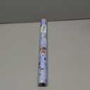 RUSPEPA Hanukkah Dog Wrapping Paper Roll, Mini Roll, Cute Dogs with Menorah and Dreidel Design, Blue Gift Wrap for Pet Lovers, Kids Holiday Gifts, Hanukkah Party, 17 Inches x 16.4 Feet