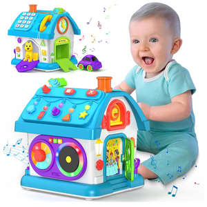 14-in-1 Montessori Toys for 1 Year Old Boy Gifts, Musical Educational Baby Toy 12-18 Month, First Birthday Gift for One Year Old Boy Girl, 1st Present for Toddler 1-2 Age