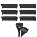 Pack of 6, 2.0 3.0 Back Body Shaver Replacement Blades Compatible with BAKBLADE 2.0, 3.0 Elite Shavers Body Trimmer Body Shaver Refill Replacement Cartridges for Soft and Safe Shaving
