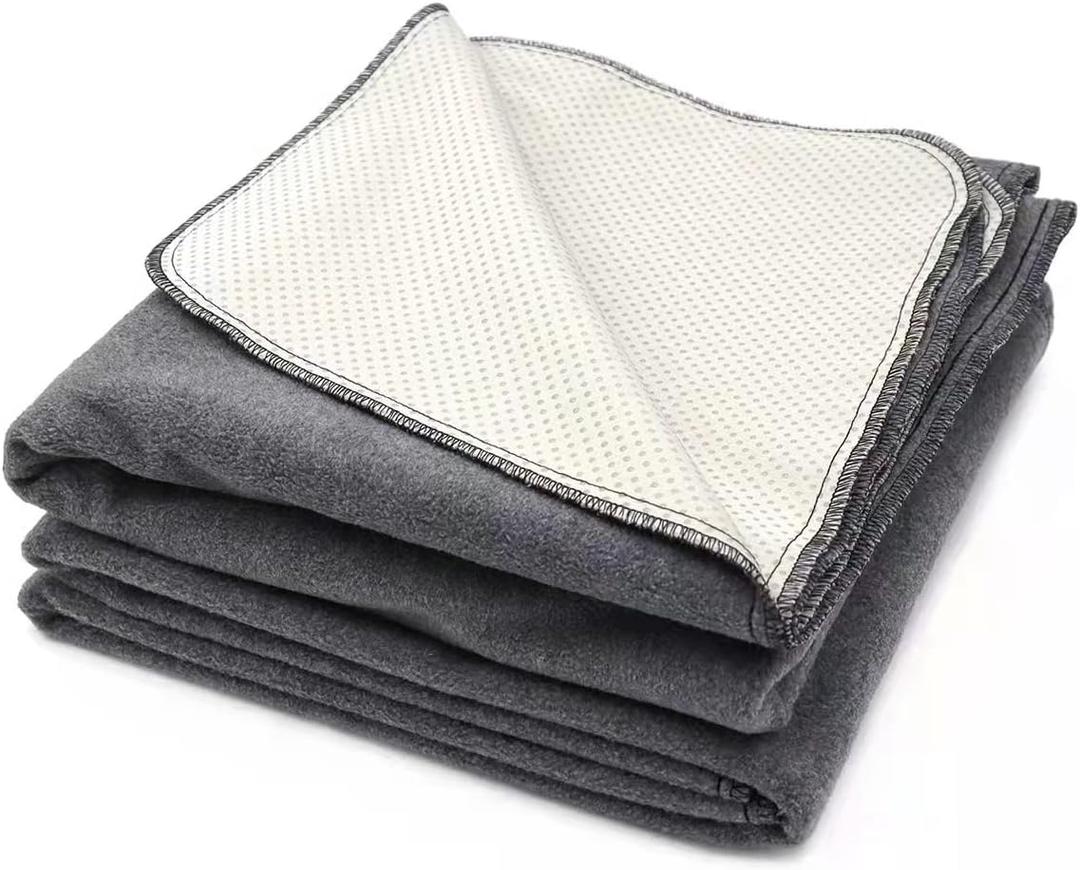 Peepeego 2PCS Non-Slip Pee Pads for Dogs 54" x 54", Washable Dog Pads with Fast Absorbent, Reusable, Waterproof Rug for Training, Whelping, Housebreaking, Incontinence for Dog Playpen
