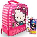 Hello Kitty Lunch Box Set - Bundle with Hello Kitty Lunch Box for Girls, Hello Kitty Stickers, More | Hello Kitty Lunch Bag