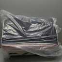 KSIIA Orthopedic Dog Bed - Waterproof & Washable with Removable Cover, Deluxe Plush Egg Crate Foam Design for Large Dogs, 35x22 Inch Pink Dog Crate Bed