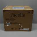 Stand Mixer, Facelle 6.5 QT 6+P Speeds Tilt-Head Electric Stand Mixer, 3-In-1 Kitchen Mixer with Bowl, Dough Hook, Whisk and Beater, Food Mixer Easy to Use, Purple Facelle-SM1519U-Purple-US