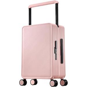 Rolling Makeup Case Cosmetology Case on Wheels Makeup Luggage Case
Cosmetic Travel Trolley Storage with 4 Clear Set Bags for Cosmetologist Nail Tech Kits Hairstylist Adjustable Dividers Pink