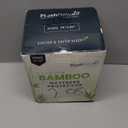 PlushDeluxe Premium Bamboo Mattress Protector  King Size, Waterproof, & Ultra Soft Breathable Noiseless Washable Bed Mattress Cover for Comfort & Protection - White