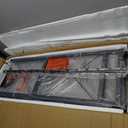 HCHQHS Bookshelf, 4-Tier Industrial Bookcase, Rustic Open Book Shelf, Freestanding Tall Bookshelves with Metal Frame (4-Tier (35.8"W x 51.2"H))