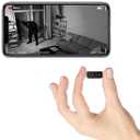 HCTOBFF Mini WiFi Hidden Spy Camera, Smallest Cameras HD1080P for Home Security,Surveillance Small Nanny Cam with Phone App, Motion Detection and Night Vision