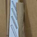 Linear Shower Drain with Tile Insert Panels, 24 Inch Black 304 Stainless Steel Rectangle Shower Floor Drain, with Hair Catcher, Adjustable Feet, Fits Bathroom, Balcony