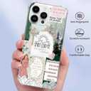 God is Within Her Bible Verse Case for iPhone 16 Pro Max,Boho Cross & Mountain Shockproof,Unique Soft TPU Bumper Case Compatible for iPhone 16 Pro Max