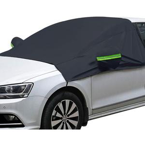 Extra Large Windshield Snow Ice Cover with Side Mirror Covers, Protects Windshield and Wipers from Weatherproof, Rain, Sun, Frost, Vehicles, Cars Trucks Vans and SUVs (94.5" x 65")
