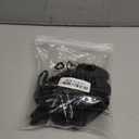 Waterproof Dog Boots for Small/Medium Dogs -Dog Paw Protectors Dog Suspender Boots Anti-Slip Pet Shoes for Outdoor Walking, Reflective Stay-On,Dirt-Proof Comfortable Booties (Black, Small)