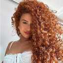 MARYLING Half Wig Deep Water Wave 3 In 1 Synthetic Headband Wig Wear and Go Drawstring Seamless Flip Over Deep Curly Half Wigs Beginner Friendly Half Wig for Black Women Brown 26 Inch