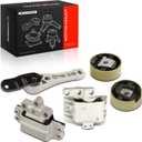 A-Premium 5PCS Engine Motor Mount and Transmission Mount and Torque Strut Mount Kit Compatible with Volkswagen Jetta 2006-2008, Jetta City 2007-2009, Eos 2007-2016, GTI 2006-2014 & Audi A3, A3 Quattro