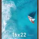Brown 16x22 Picture Frame Lightweight yet Durable Frame Wall Hanging
