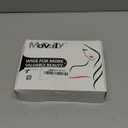 morvally Short Straight Bob Wig Heat Resistant Hair with Blunt Bangs Natural Looking Cosplay Costume Daily Wigs (14", 2# Black)