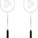YONEX GR 303i Aluminium Strung Badminton Racket with Full Racket Cover (White) | for Beginners | 83 Grams | High Durability