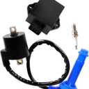 WFLNHB Ignition Coil Spark Plug CDI Replacement for Polaris Predator 500 2003-2004 Replacement for 3088053