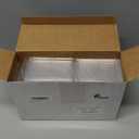 50 Pcs Trading Card Sleeve Case Hard Plastic Card Protector Sleeves Clear Brick for Standard Sports Baseball Cards Holder Collectibles