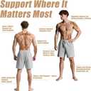 Kinesiology Tape, 40 Count Precut Strips 2 Rolls, Original Cotton Elastic Athletic Tape for Muscle Strain Relief & Joint Support, Waterproof & Breathable Sports Tape for Support and Recovery (Beige)