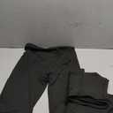 Women's V Cross Waist Workout Leggings Tummy Control Running Yoga Pants with Pockets,Pack of 3, L