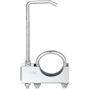 UTWWTU 2.25" Universal Exhaust Clamp With Hanger For Car And Truck Exhaust Pipe Hanger