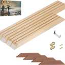 Canvas Frame, 36 x48 Inch Stretcher Bars Wood Kits with Accessories for Oil Painting and Picture Wall Art