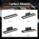 L100B Keyboard Stand Compatible for Yamaha Keyboard P143B, P145, P223, P225 (Only), Wooden, Black