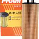 FRAM Extra Guard CH11665, 10K Mile Change Automotive Replacement Interval Cartridge Engine Oil Filter for Select Vehicle Models (One Size)