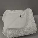 GORILLA GRIP Bath Rug Mat, Thick Soft Absorbent Chenille, Quick Dry Microfiber Mats, Rubber Backing Washable Shower Floor Rugs, US Designed Bathroom Bathmat Home Decor Accessories, 24x17, White