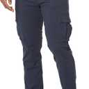 Amazon Essentials Men's Slim-Fit Stretch Cargo Pant (35W x 34L, Navy)