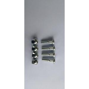 Front Rear Wheel Studs 90103-HA2-003 & Lug Nut Replacement for Honda ATC200 TRX250 TRX300 TRX350 TRX400 TRX450 250X Recon Rancher and TRX500 TRX700 Foreman Quads ATV