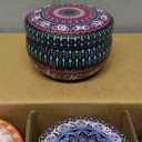 Arxinor Empty 3 oz Candle Tins Candle Jars 28 Pcs 28 Patterns, Candle Making Kits, with Wicks, Wick Holders & Stickers