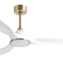 52 Inch 6 Speed High CFM Quiet DC Motor Modern Ceiling Fan with Lights Remote Control