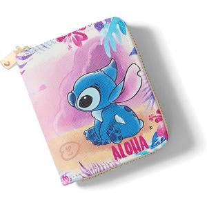 Mini Cartoon Wallet, Cute Coin Purse for Boys and Girls, Zipper Small PU Leather Wallet Card Holder