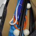 Cipton Board Set Hole Games Portable Cornhole Set for Indoor and Outdoor Ideal for Kids, Adults, Camping, Travel, Beach, Yard, 7 Feet Ramp, 6 Launch Balls