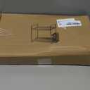 LEMIKKLE Bathroom Counter Organizer with Basket, Bathroom Organizers and Storage,Skincare Organizers for Vanity,Storage Organizers for Bathroom, Kitchen, Dresser (Light Brown)