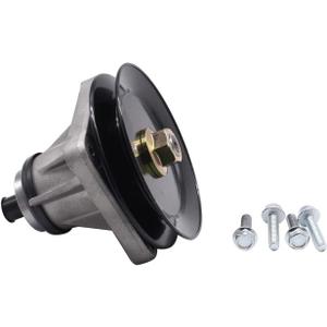 1 Set SHLPDFM Spindle Assembly 618-0240 618-0430 918-0240 918-0430 Fits for MTD 46 Inch Decks Troy 6 pt. Star Centre Hole