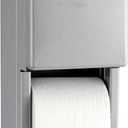 Bobrick Surface-Mounted Multi-Roll Toilet Paper Tissue Dispenser, Satin-Finish Stainless Steel (Model B-2888)