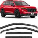 in-Channel Extra Durable Rain Guards for Honda CR-V (CRV) 2023-2025, Window Deflectors, Vent Window Visors, 4 Pieces - 200740