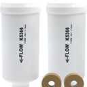 Fluoride Water Filter, Replacement for Berkey PF-2 Elements, Berkey Gravity Filtration System, including Big, Travel, Royal, Imperial and Crown Series, Natural filter material, Pack of 2