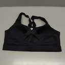 RUNNING GIRL Black High Impact Sports Bra for Women,Adjustable Strappy High Support Sports Bras for Women Large Bust(Black_XL)